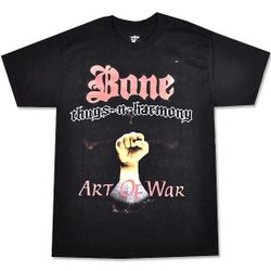 Bone Thugs N Harmony The Art Of War Tour 1997 Tee - Black (Size Medium) BRAND NEW NEVER WORN