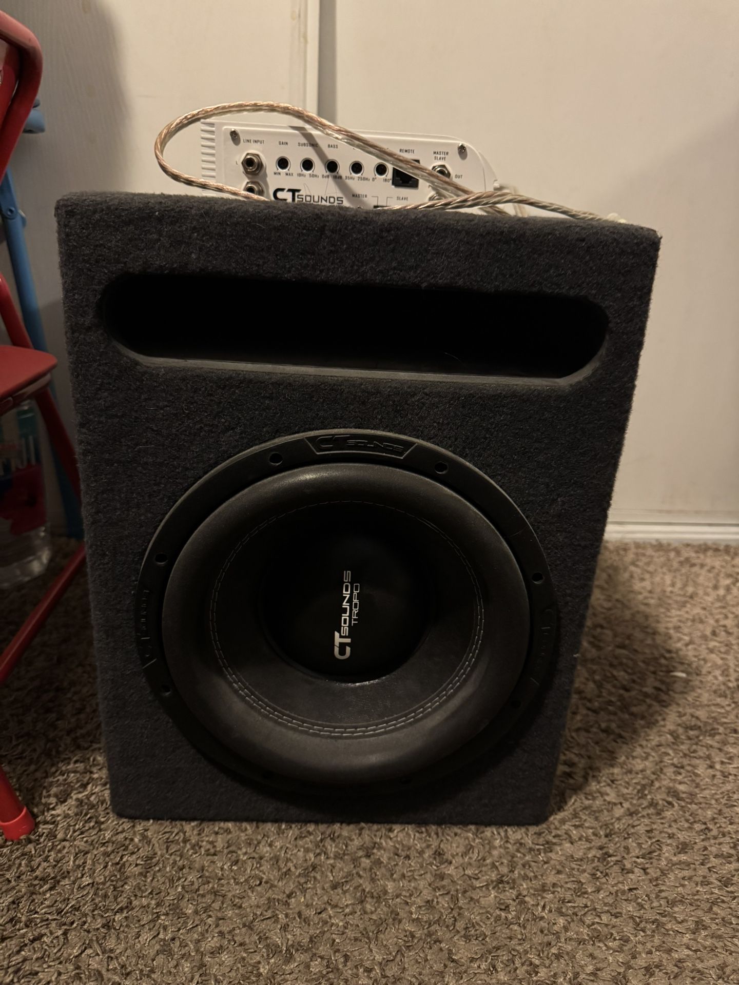 Subwoofer And Amp