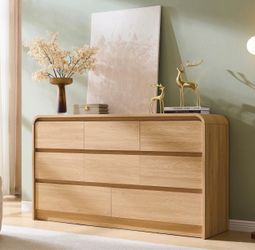 Dresser  + 2 Nightstands Set in Natural