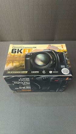 New Blackmagic Design Cinema Camera 6K
