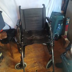 Invacare Patriot Folding Manual Wheelchair W/Elevating Leg Rests