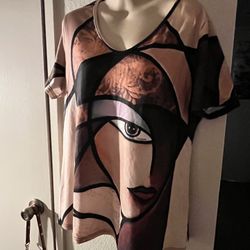 Abstract Design T-shirt 