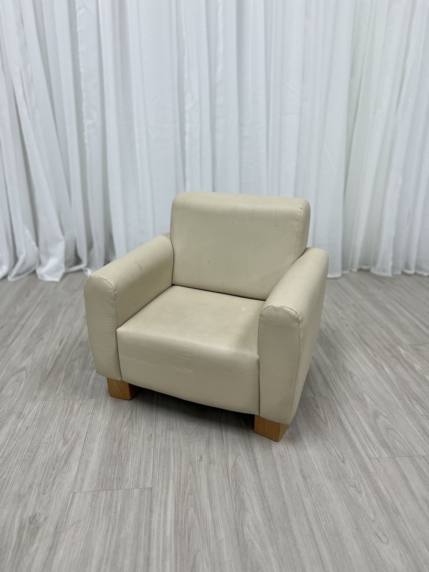 Custom Leather Kids Chair