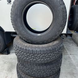 LT245/75-16 Goodyear Wranglers  AT 