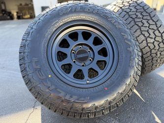 17x8.5 0mm 5x150 METHOD wheels Toyota Tundra Sequoia Land Cruiser LX rims tires