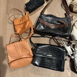 Brighton And Other Famous Maker  Perces, Hand Bags, Wallets