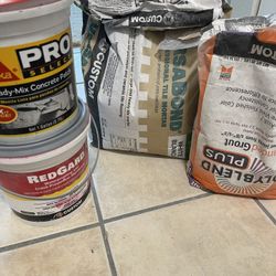 Redgard Waterproof, Grout, Tile Mortar, Concrete Patch