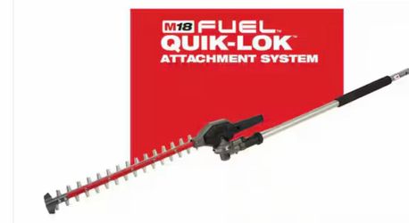 Milwaukee M18 FUEL Hedge Trimmer Attachment for Milwaukee QUIK-LOK.