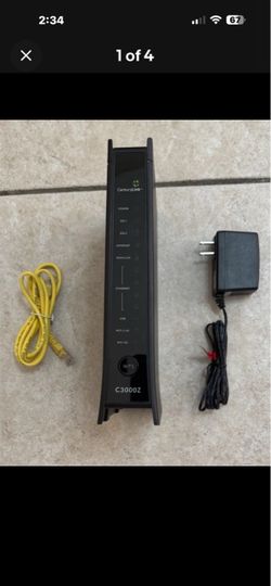 Open Box  Zyxel C30007 Modem Centurylink Has Been Factory Reset