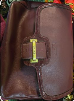 Coach Mia burgundy Soho purse