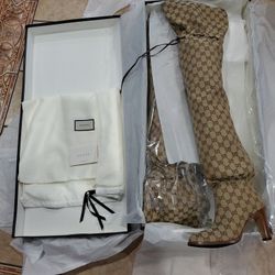 Authentic GUCCI Lisa  Thigh  High Boots