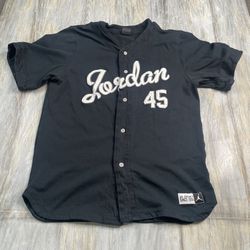 Michael Jordan Baseball Jersey Shirt