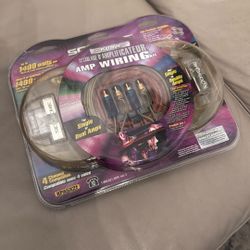Car Amplifier Wiring Kit. 