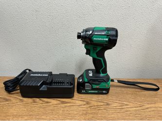 Metabo HPT WH18DC 18-volt 1/4-in Brushless Cordless Impact Driver (Battery Included and Charger Included)