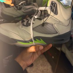 Green Bean Jordan 5’s