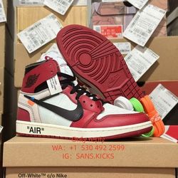 Air Jordan 1 x Off White AJ1 chicago