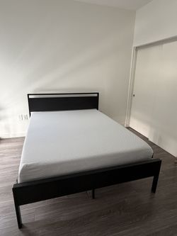 Bed Frame & Matress w/ Holders