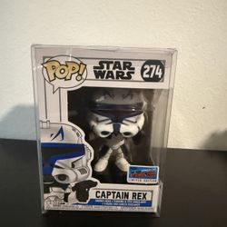 Star Wars Captain Rex Funko Pop Exclusive