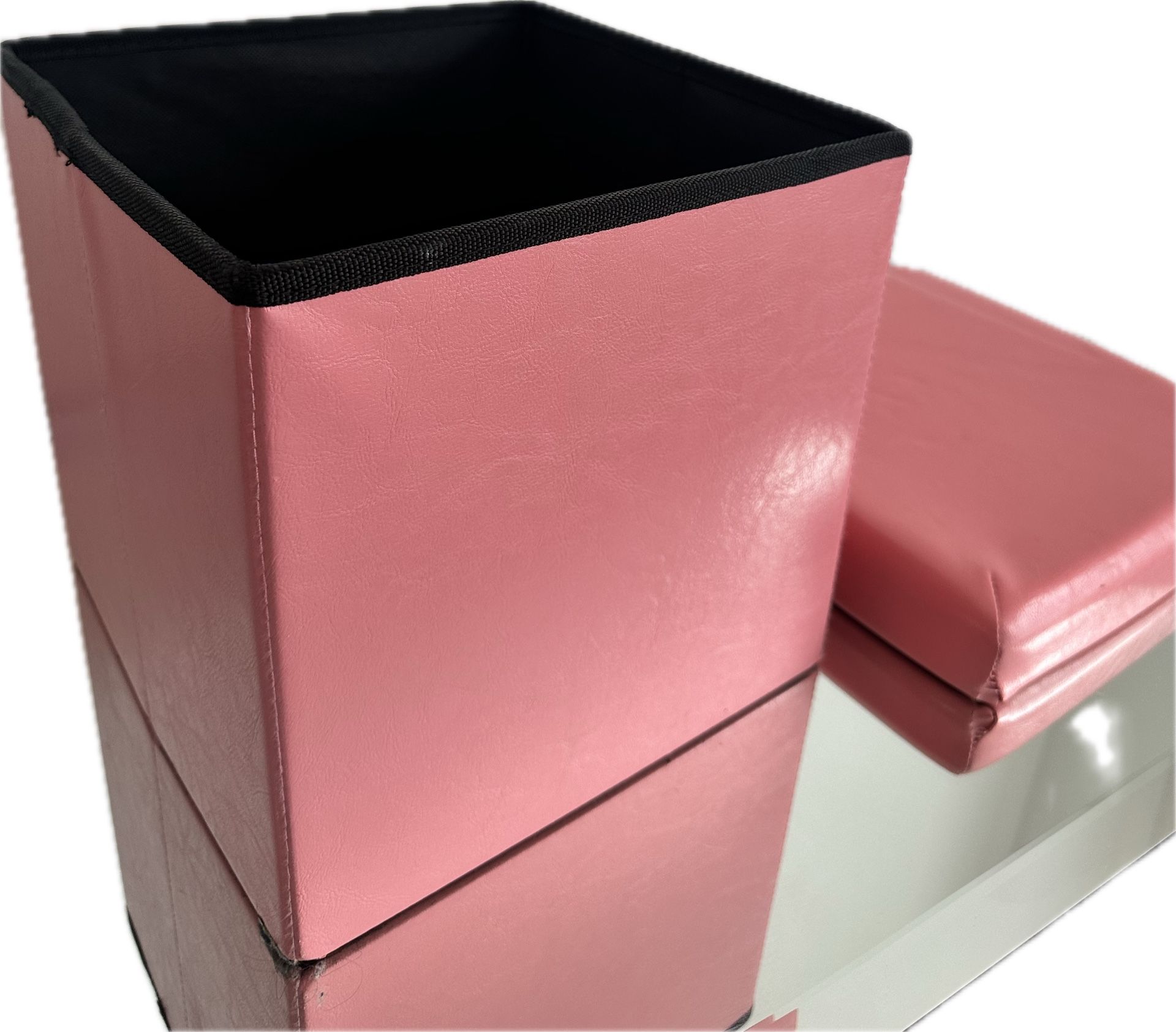 🎀 Girly Cube Storage Box – Cute & Functional 🧺💖
