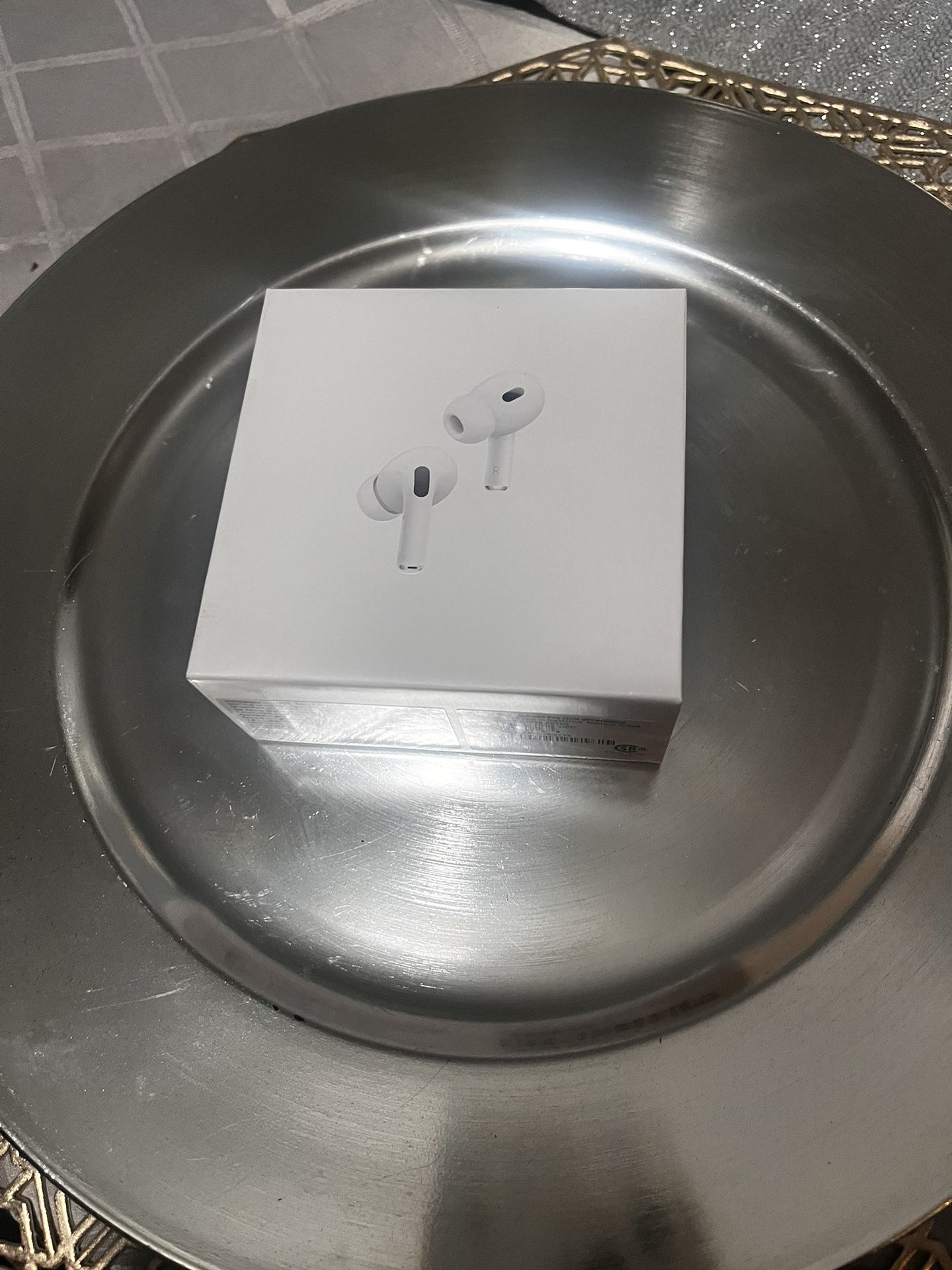 Real AirPods Pro 2nd Gen With Apple Care Got It For Asking 160$ Only Worn Once But Got Beats Instead Brand New In Box Lower Offers Accepted
