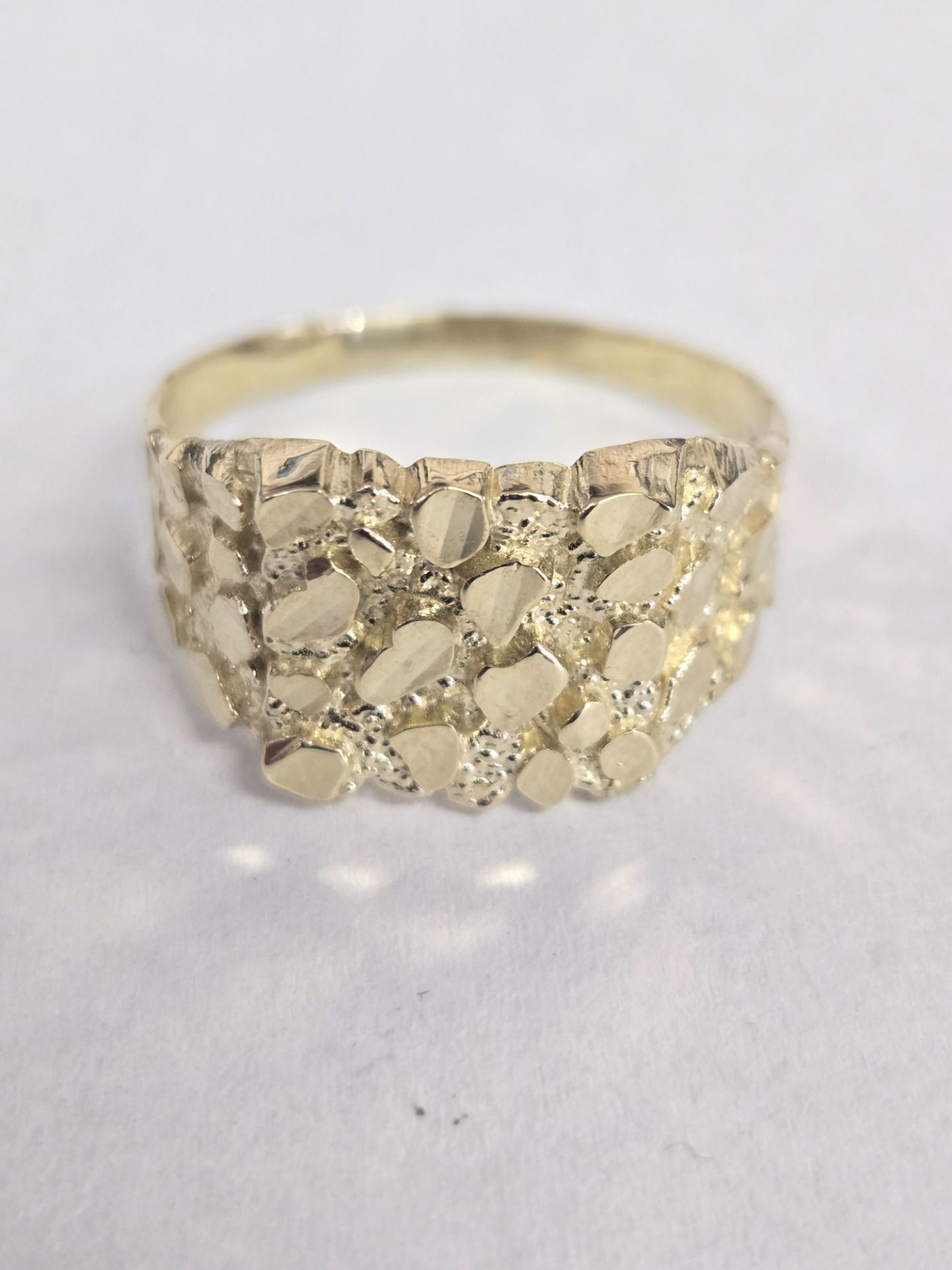 10kt Gold Nugget Ring
