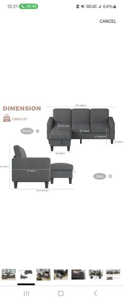 Couches ( New ) Just Out The Box
