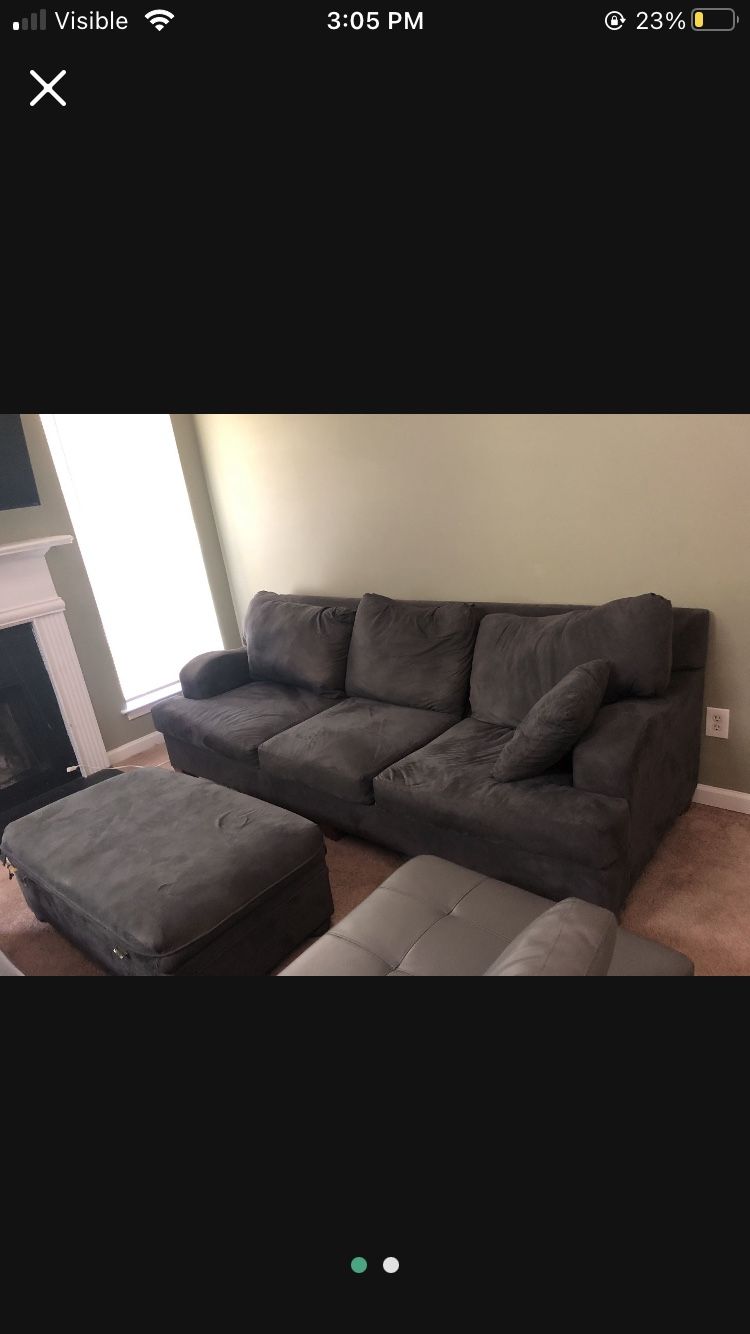 Free Couch & Ottoman