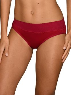 Vanity Fair Effortless HIPSTER Panty 18277 RED Holly 5/S, 7/L, 8/XL NWT $13.50