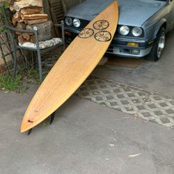 Vintage Hawaiian island Creations 8'1" Surfboard