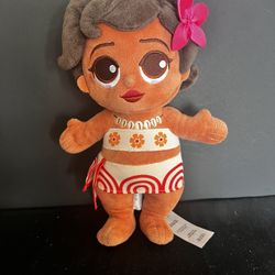 DISNEY MOANA TODDLER SOFT OKUSH DOLL - LIKE NEW - 11 1/2 INCH
