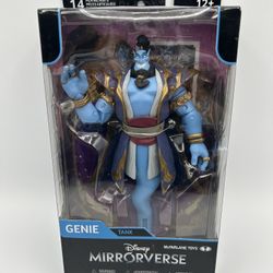 Disney Mirrorverse Alladin Genie 7” McFarlane Action Figure/doll