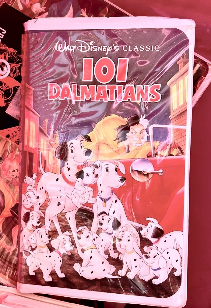Walt Disney 101 Dalmatians Black Diamond Classics Collection VHS 1992 Clamshell