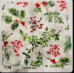 NEW Christmas in July Holiday Fabric Napkins Set of 4 17” $10 Each Set - Multiple Available