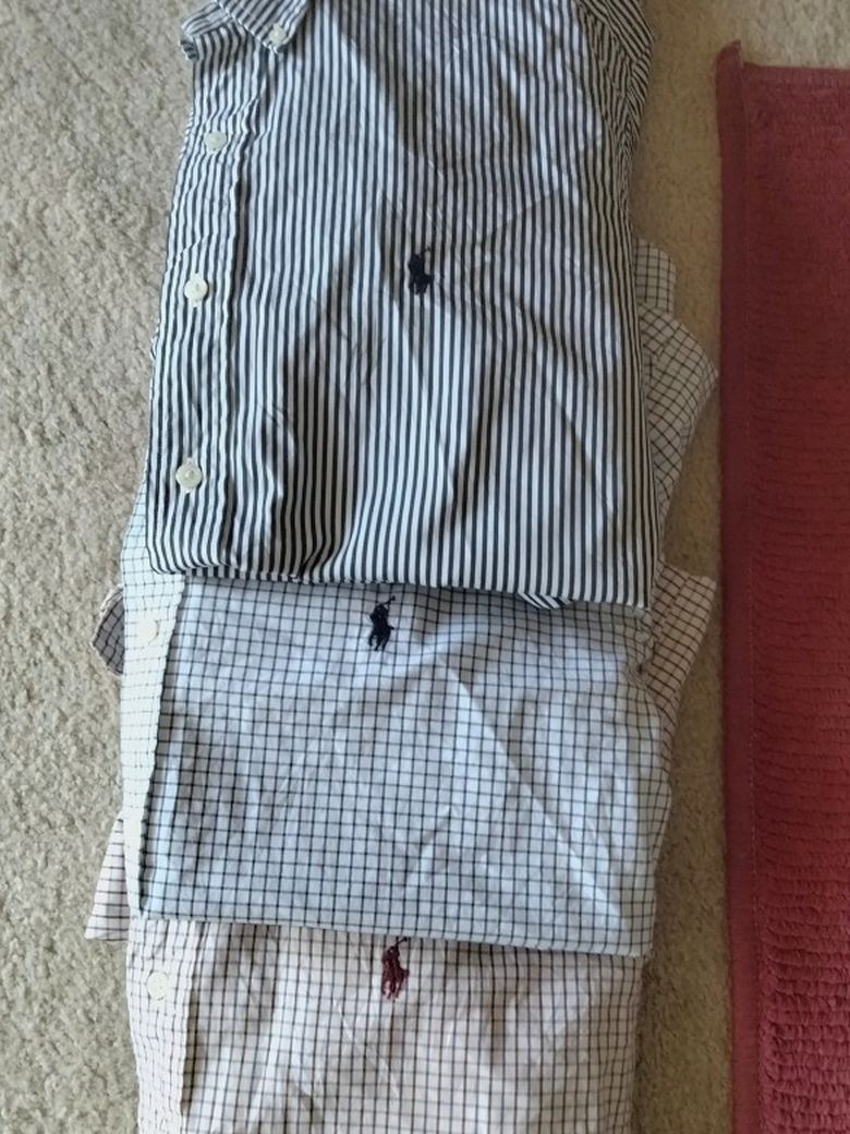 Lacoste Button Down Shirt/ Ralph Lauren Shirt