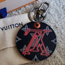 Louis Vuitton UPSIDE DOWN LV Bag Charm & Key Holder