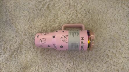 Hello Kitty Pink Tumbler with Handle