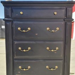 Classic Black Dresser