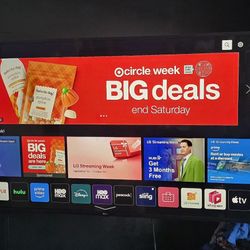 LG 75 inch TV