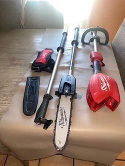 Milwaukee M18 FUEL Quik-Lok Pole Saw with Extension