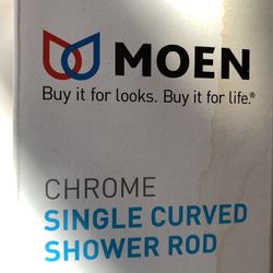 Moen Curved Shower Curtain Rod  54”-72” $28 ****PICK UP IN OAK CLIFF****