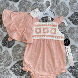 New Baby Girl 0-3 Months Outfit 