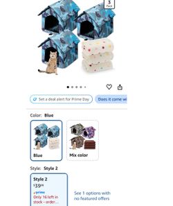 3 Insulated Cat Housed and 1 stainless steel litter box