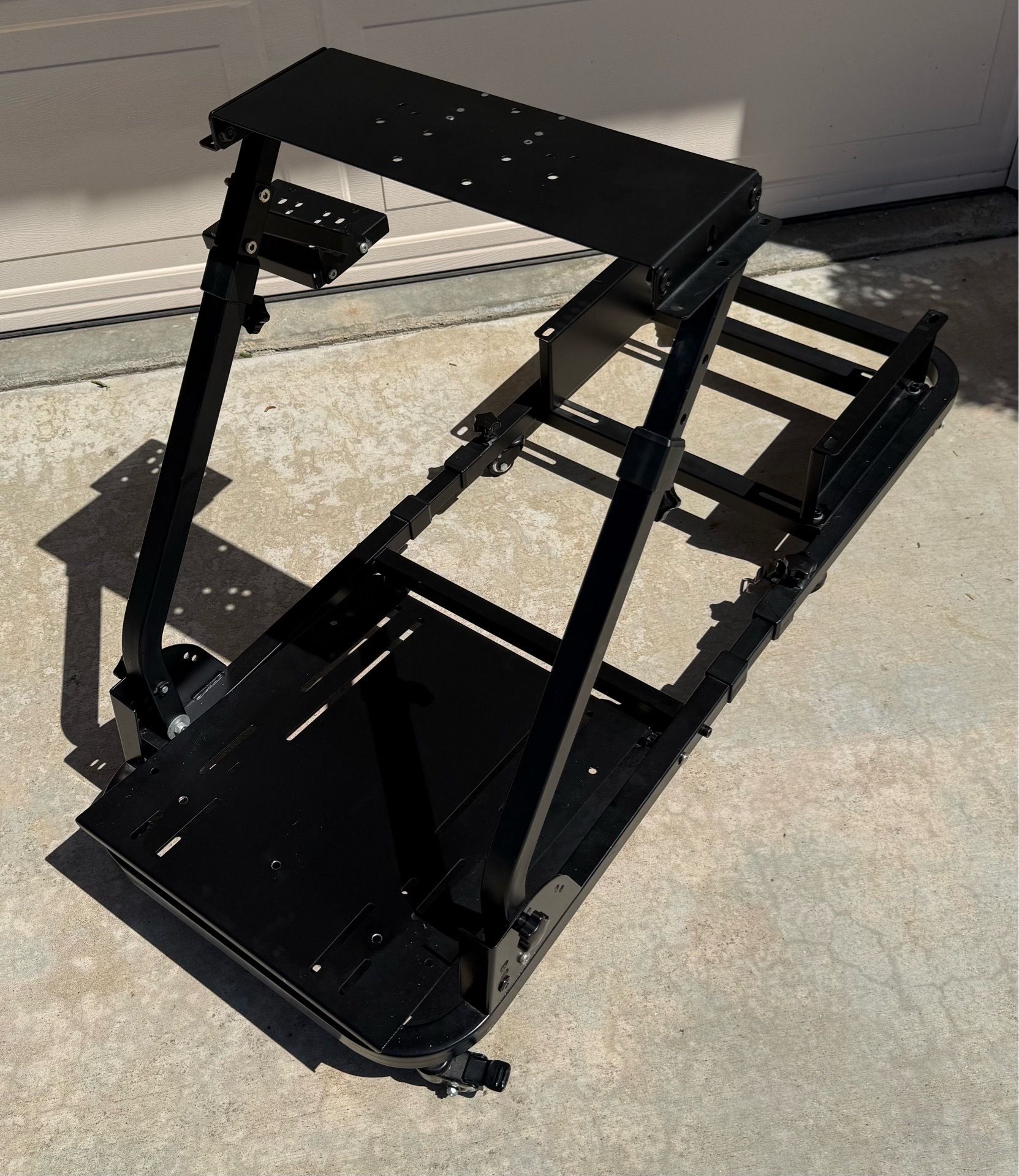 Racing Simulator Cockpit on Casters