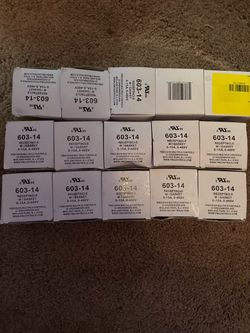 Precision Multiple Controls 603-14 Receptacle with Gasket – Lot of 13