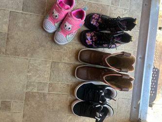 Shoes and boots Bundle size girls 11 and 10