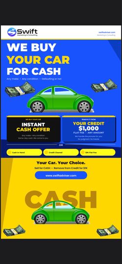 Cars 4 credit sweep