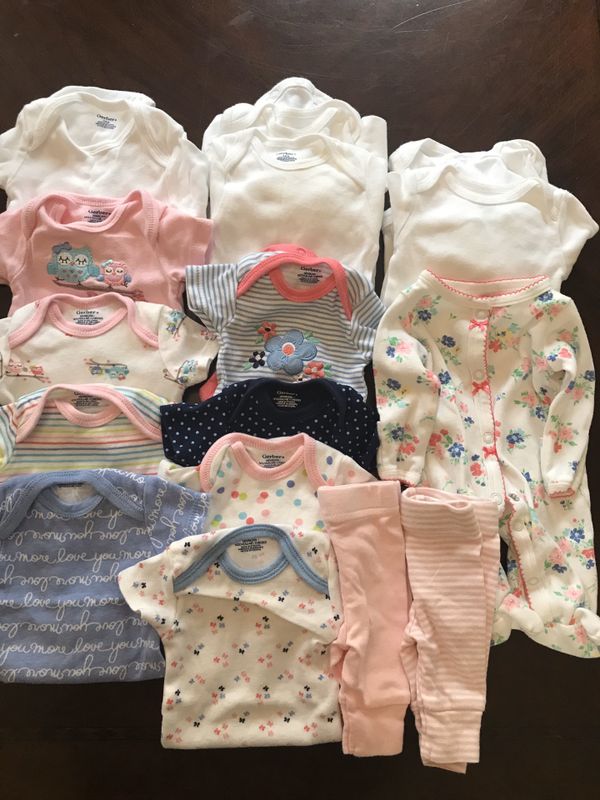 Preemie/Small newborn girl clothes bundle for Sale in Bedford, NH OfferUp