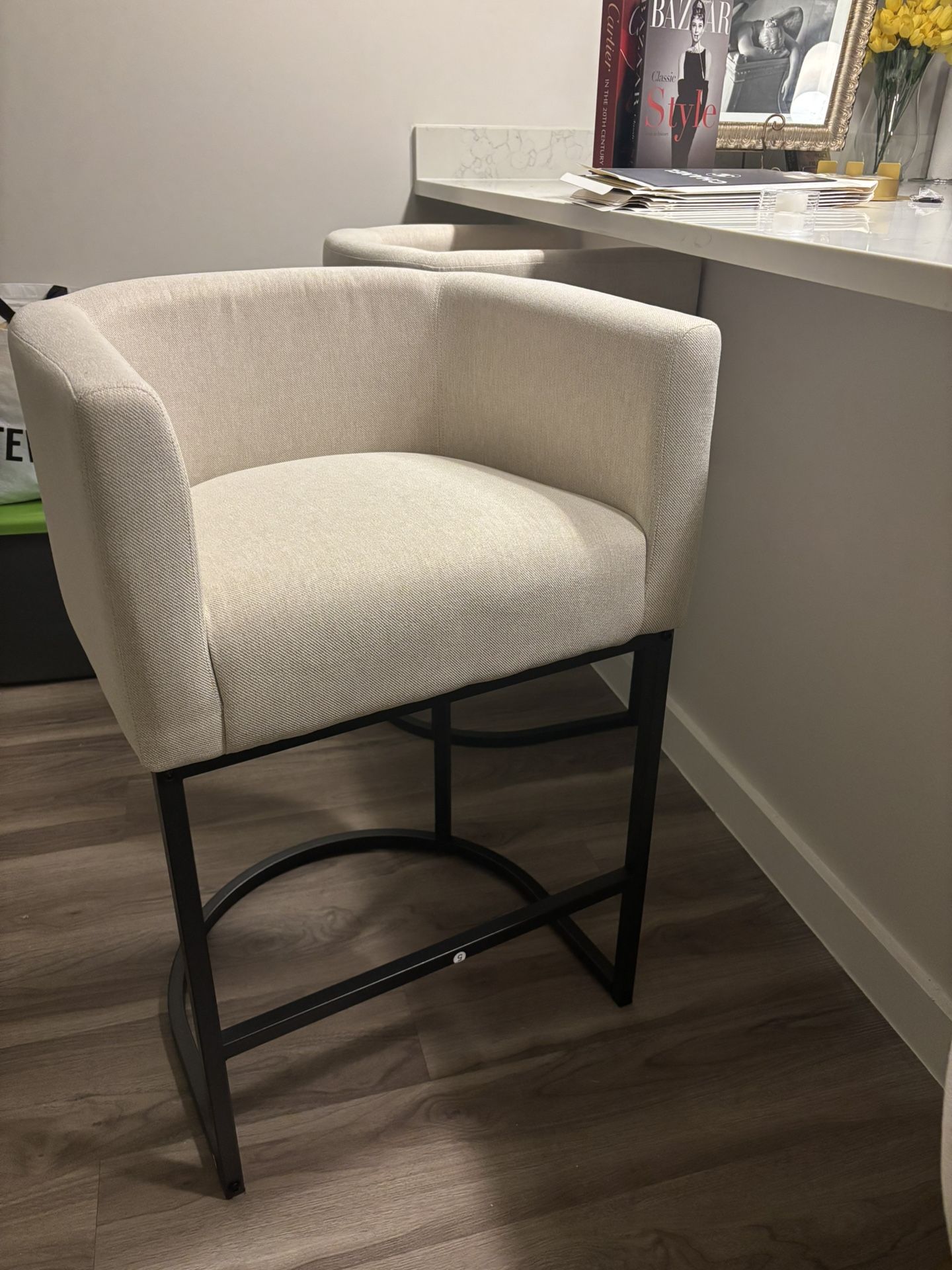 Counter Height Barstools (set Of 2)
