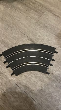 124 carrera slot flat turn