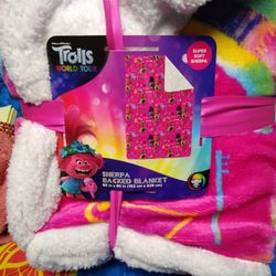 Children's Trolls Blanket